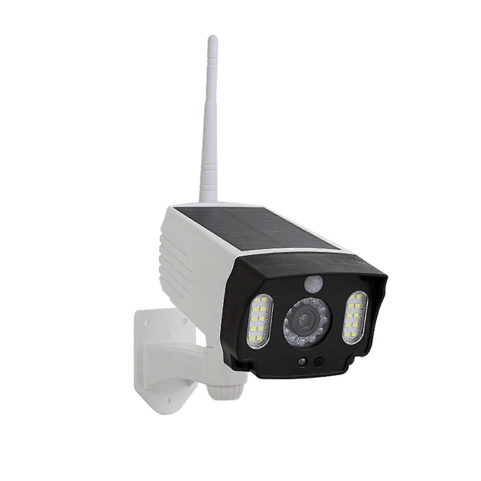 Solar Security Light with Smart Motion Sensor, Waterproof Rotatable Fake Camera for Patio and Garage