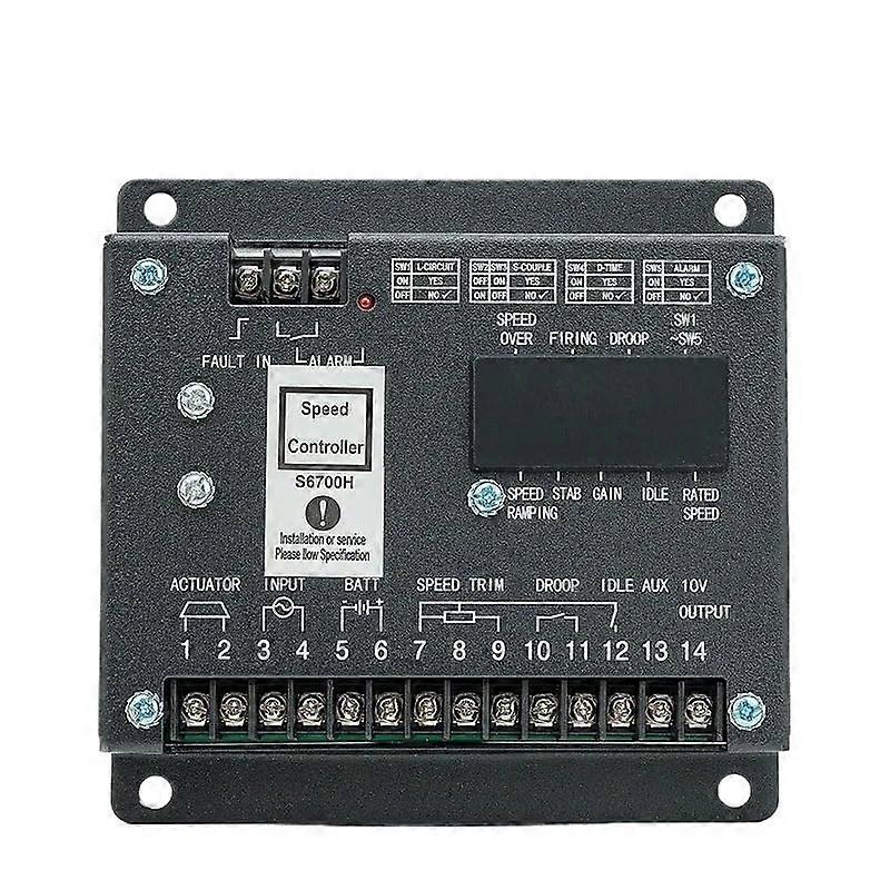 S6700H Electronic Speed Governor for Generator with Precise Regulation and Engine Protection