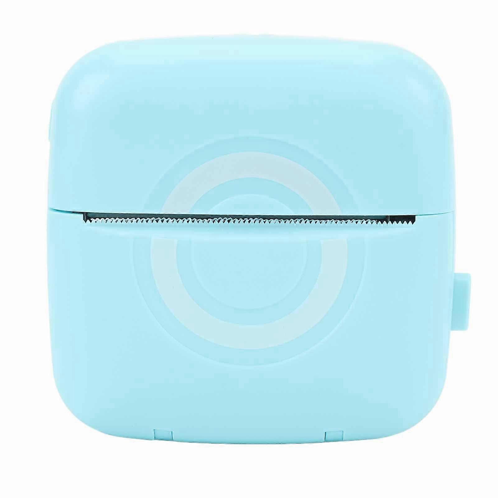 Portable Pocket Printer Bluetooth Mini Thermal Photo and Notes Printer with Smart App Control Blue