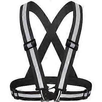 Reflective Safety Vest - High Visibility Vest Adjustable Straps compatible with Outdoor Jogging, Cycling, Walking and Riding
