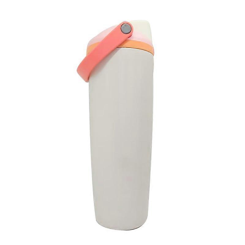 Insulated Water Bottle Stainless Steel Double Wall Vacuum Flask with Handle for Hot and Cold Drinks