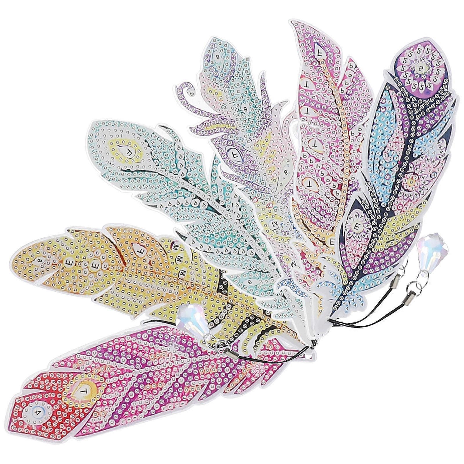 Handmade Bookmark Decor Acrylic for Reading Use 1Set DIY Kit