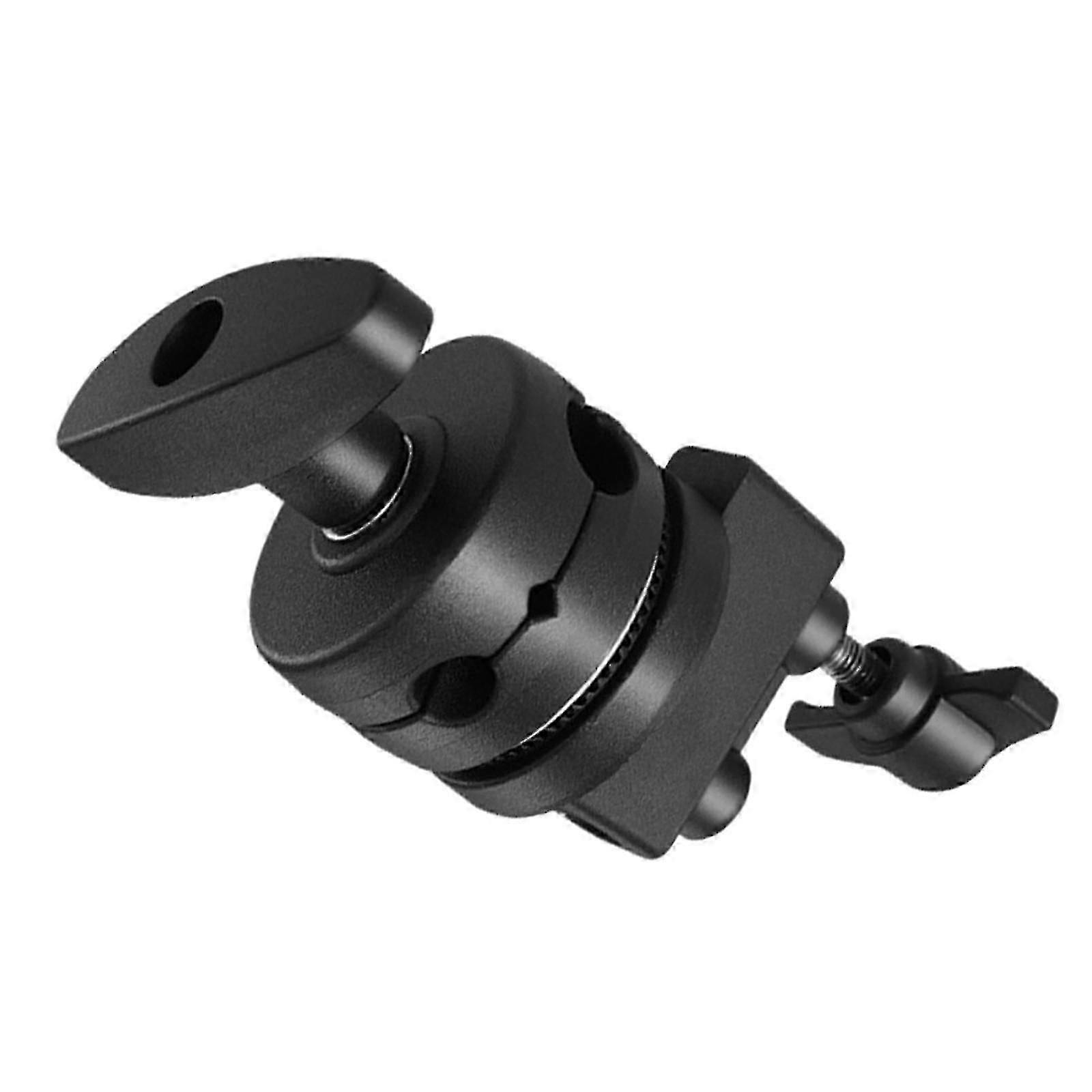 Grip Head for Light Stand Metal Universal Clamp for Backdrop Flash Reflector Argent 2025