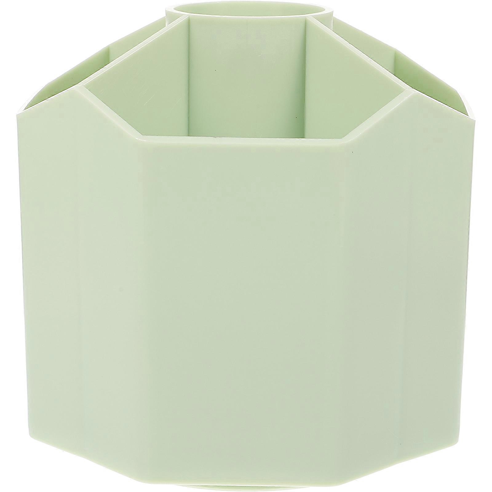 Plastic Rotatable Pen Holder Desk Pen Organizer for Storage Use