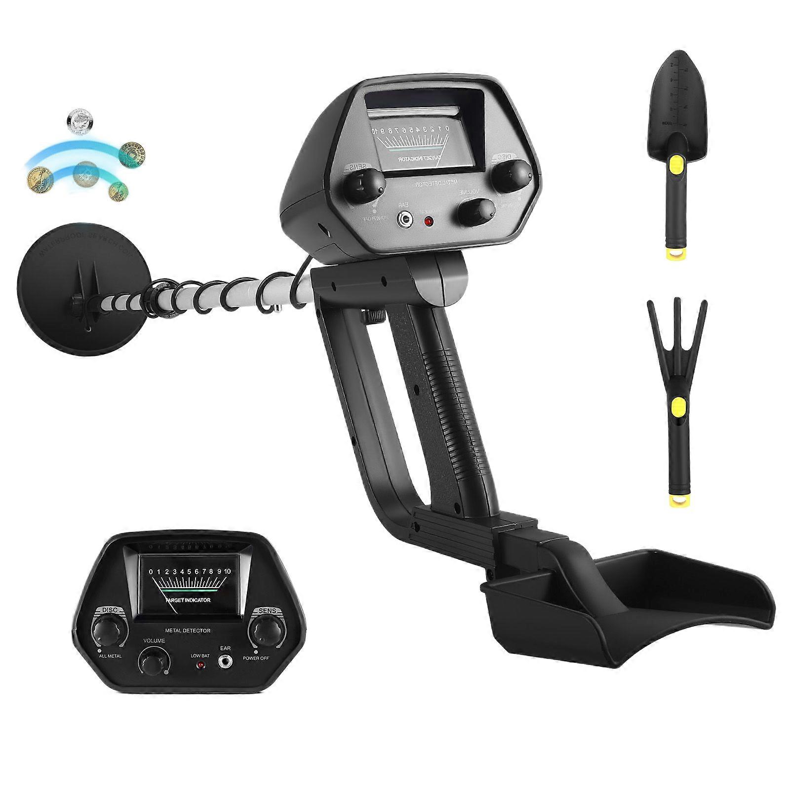 High Sensitivity Lightweight Waterproof Adjustable Metal Detector