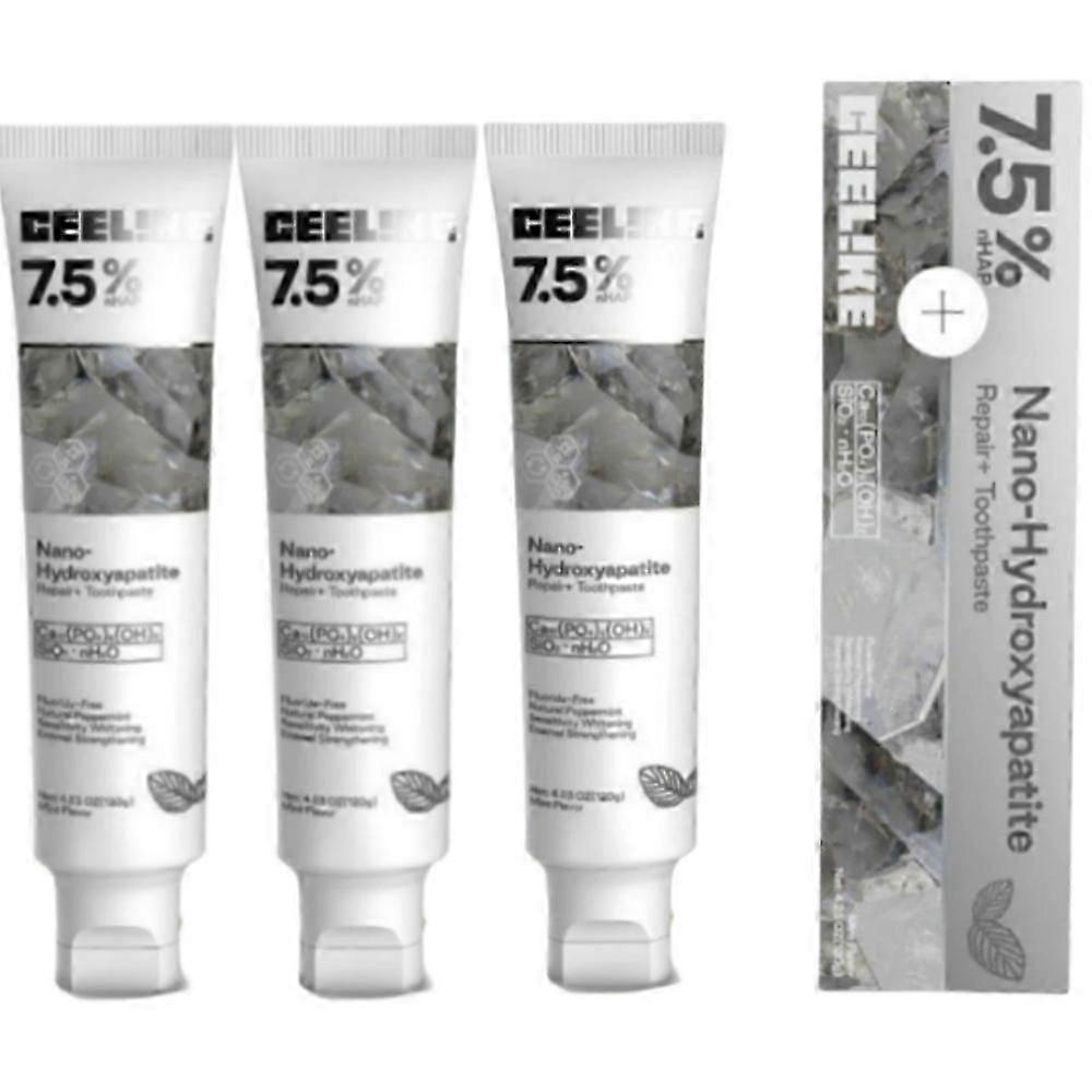 1-3X CEELIKE Hydroxyapatite ToothpasteEnamel Strengthening&Sensitivity.Whitening