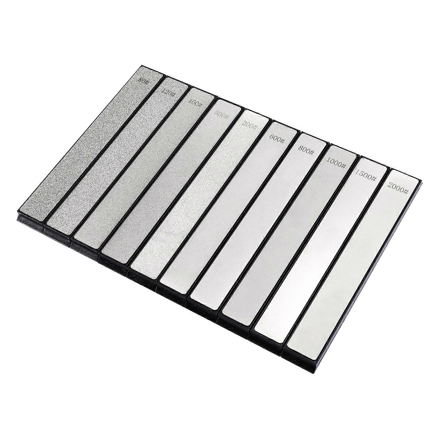 10Pcs Set Diamond Whetstone Knife Sharpener for Edge Sharpener