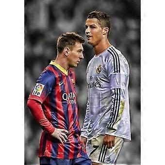 Messi and Ronaldo A2Stress Reliever Jigsaw Puzzle UE 0024