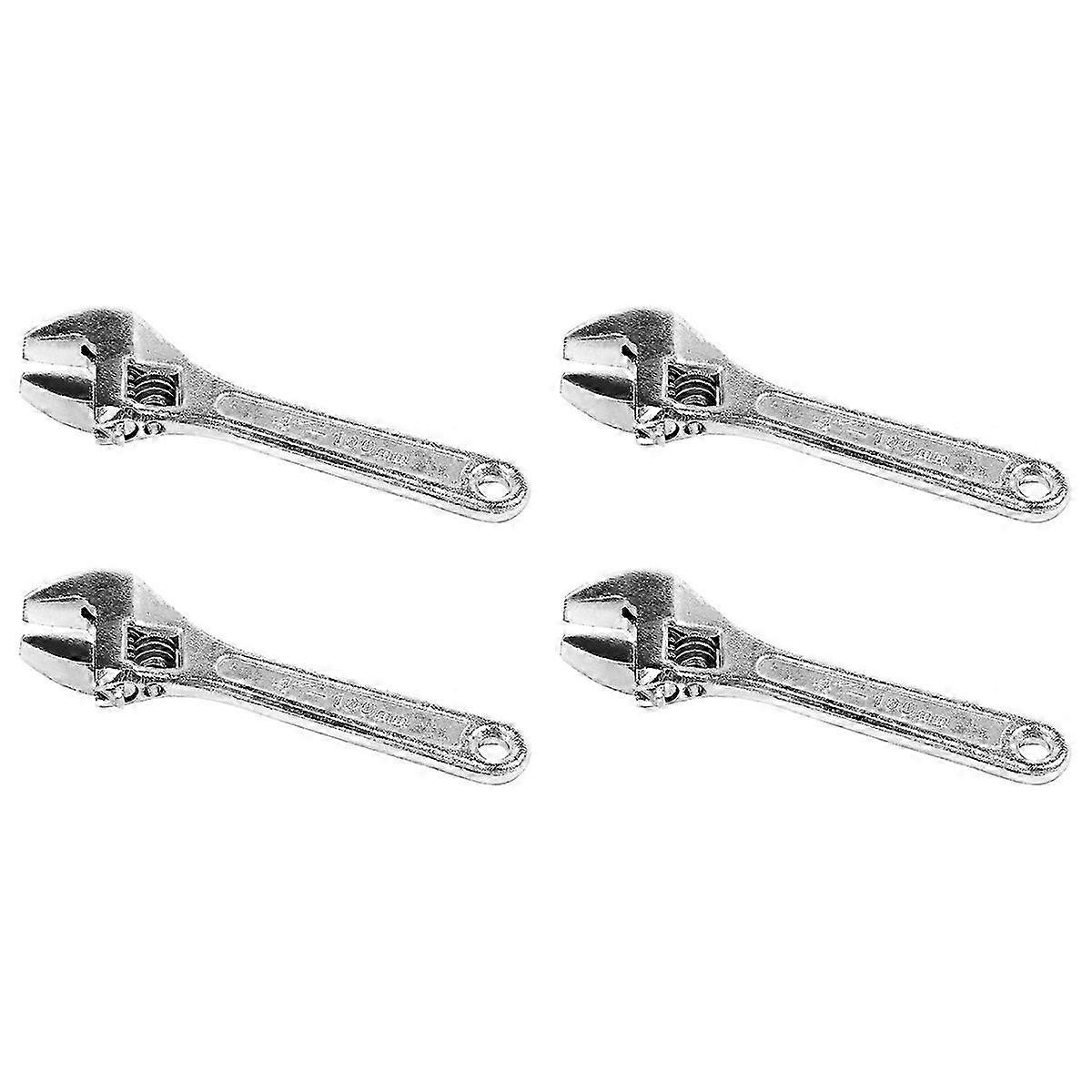 4 inch 100mm Mini Size Metal Adjustable Spanner Wrench
