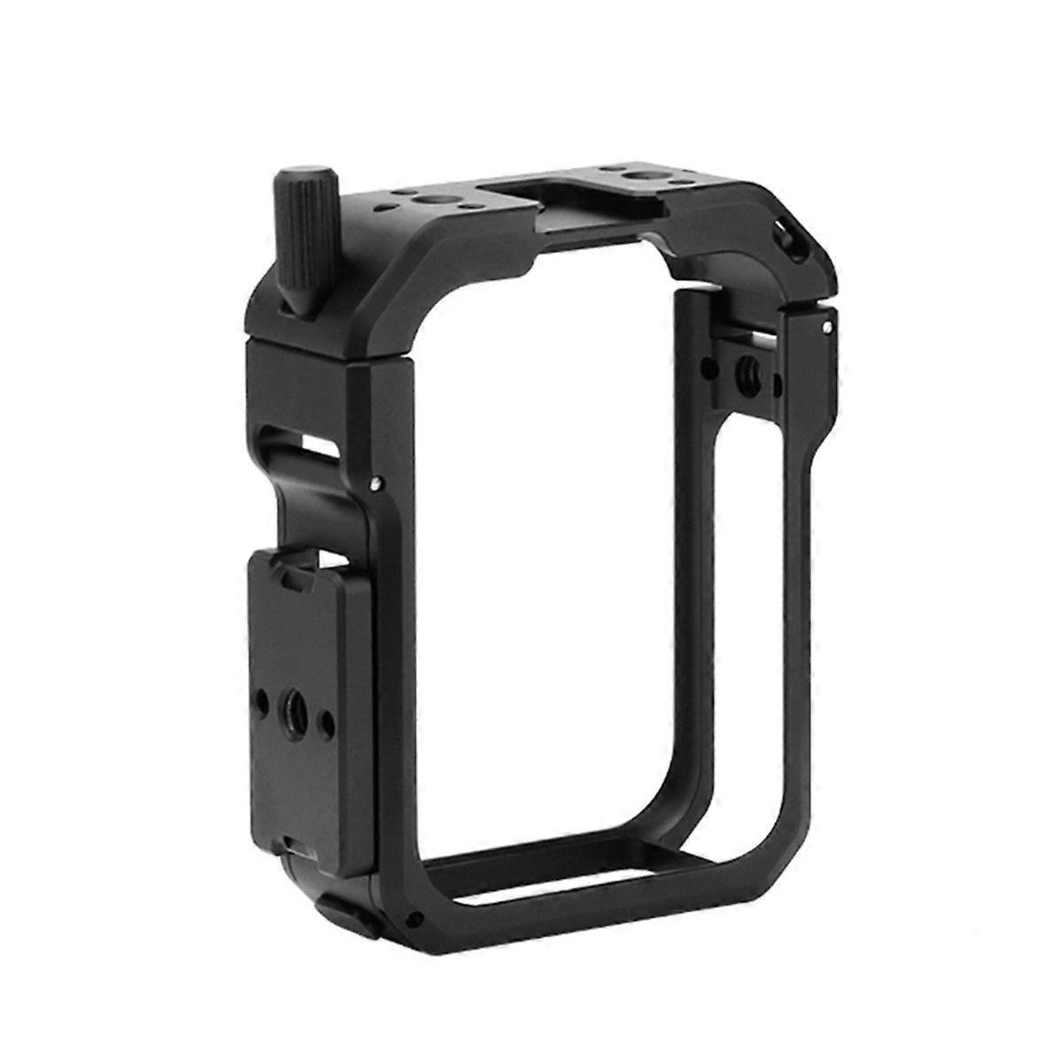 For 360 Cage with Horizontal Racket Support Protective Frame Camera Shell with 1/4" Threads Expansio