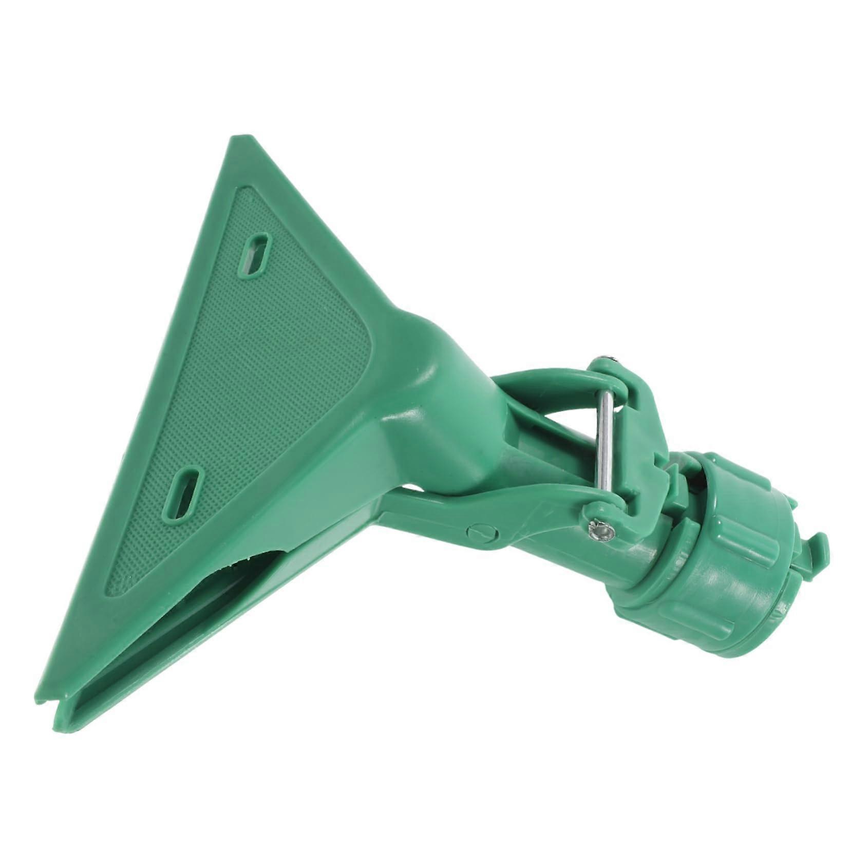 Mop Head Replacement Clamp with Secure Grip for Microfiber Cloths, Home and Commercial Use