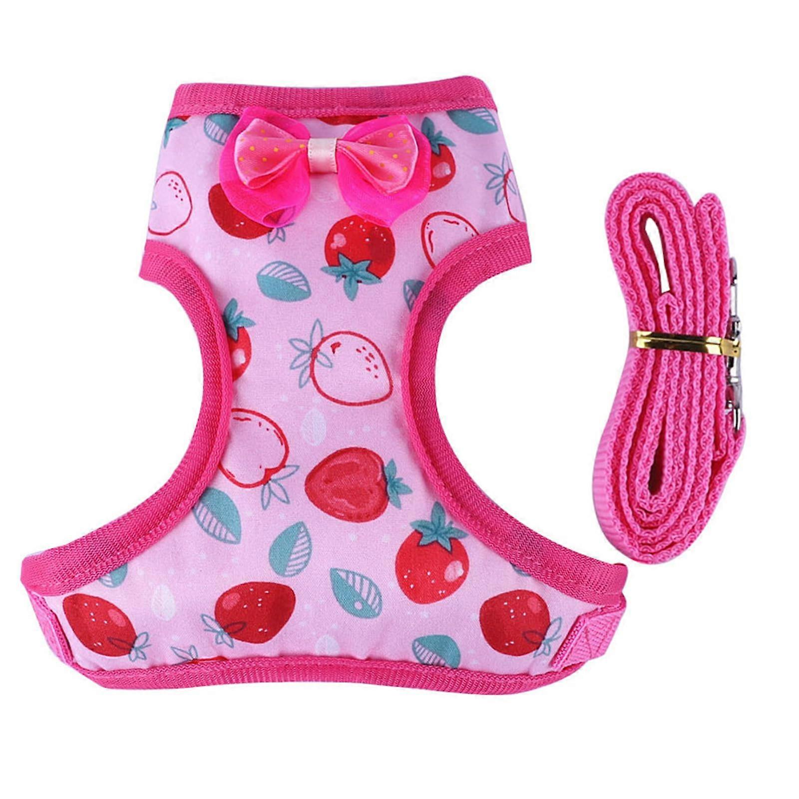 Adjustable Duck and Rabbit Harness with Leash, Breathable Easy Wear Pet Control Set