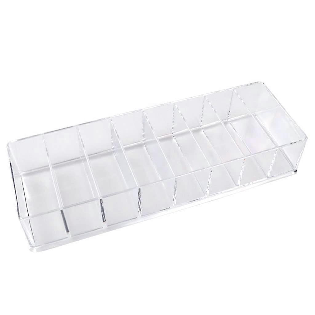 Clipper Guard Organizer 8Row Large Capacity Transparent Clipper Comb Storage Box for Barber