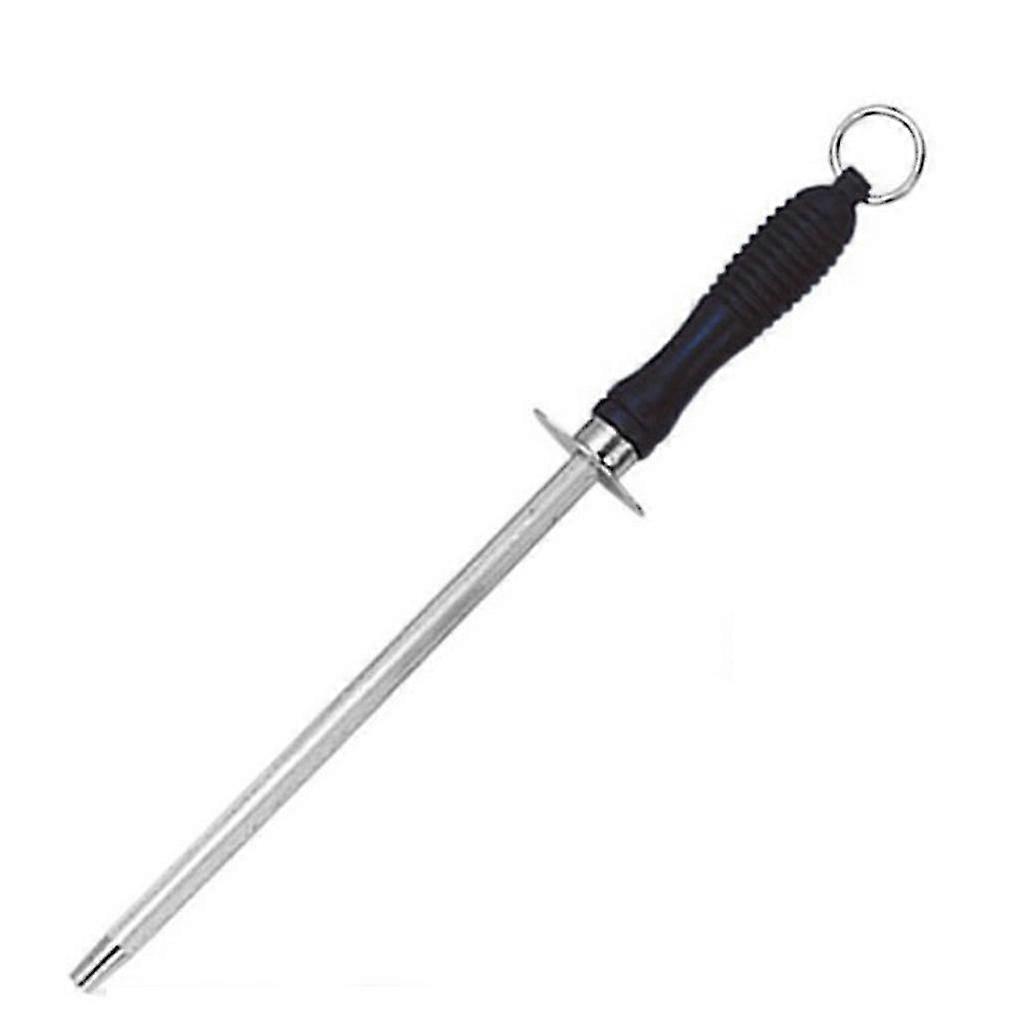 Kitchen Tool Sharpening Rod 10 Inch Kitchen Sharpener Steel With  Handle