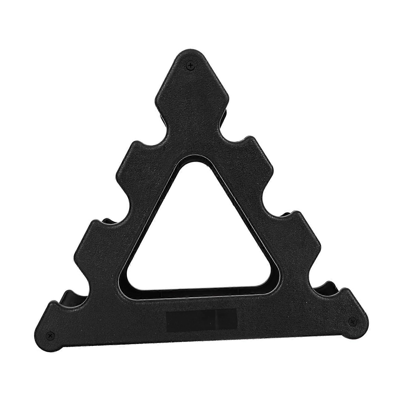 Dumbbell Rack with Stable AntiSlip Base, Compact Plastic Holder for Home Gym Weight Storage