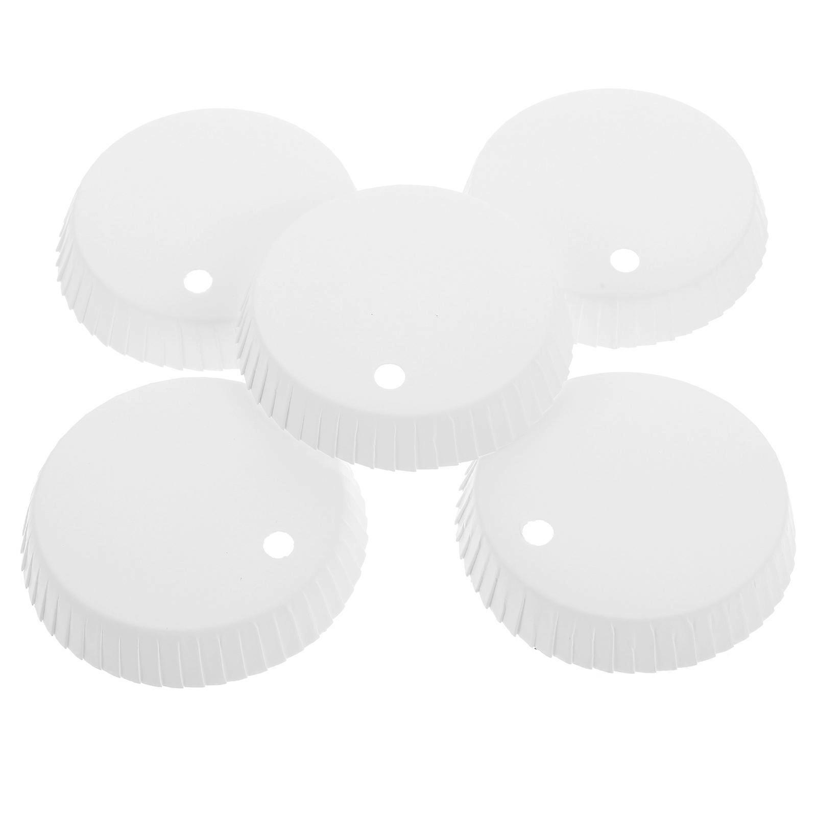 Disposable Cup Cover Paper Cup Covers for Dustproof Function 100Pcs