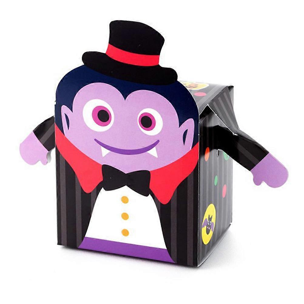 Halloween Cookie Boxes Paper for Party Use 15Pcs Assorted Colors