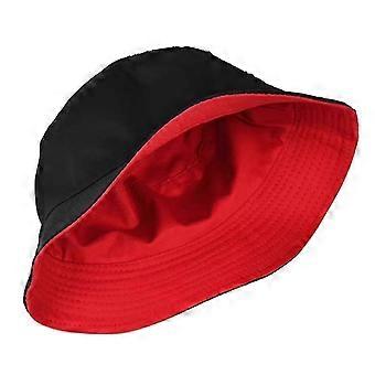 UV-beschermende vissershoed voor de zomer, grote bucket hat, dubbelzijdig, XL/XXL
