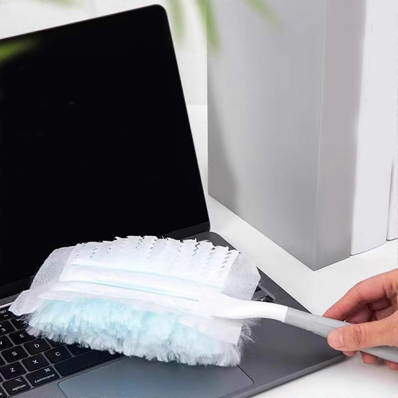 Duster Refill Kit + 1 Handle, 10 Count - Includes Duster Refills and Handle for Efficient Dusting