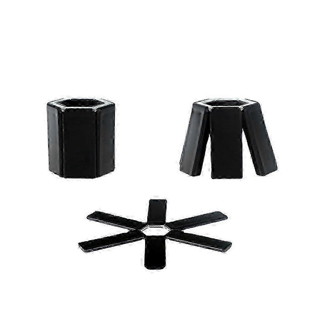 1-5pack Referencep Folding Heat Insulation Pad,Plastic Non Slip CompactExpandable Holder
