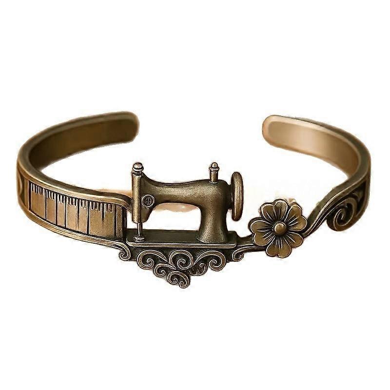 Sewing Machine Theme Bracelet Sewing Lovers Accessories Exquisite and Compact