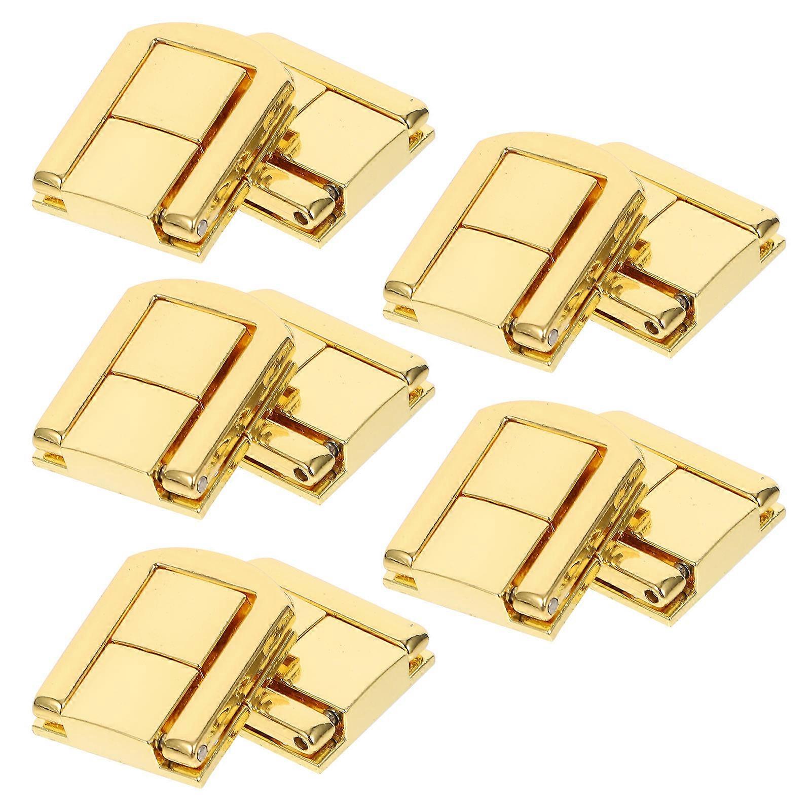 Golden Toggle Lock Box Latch for Box Use Durable 30Pcs Set