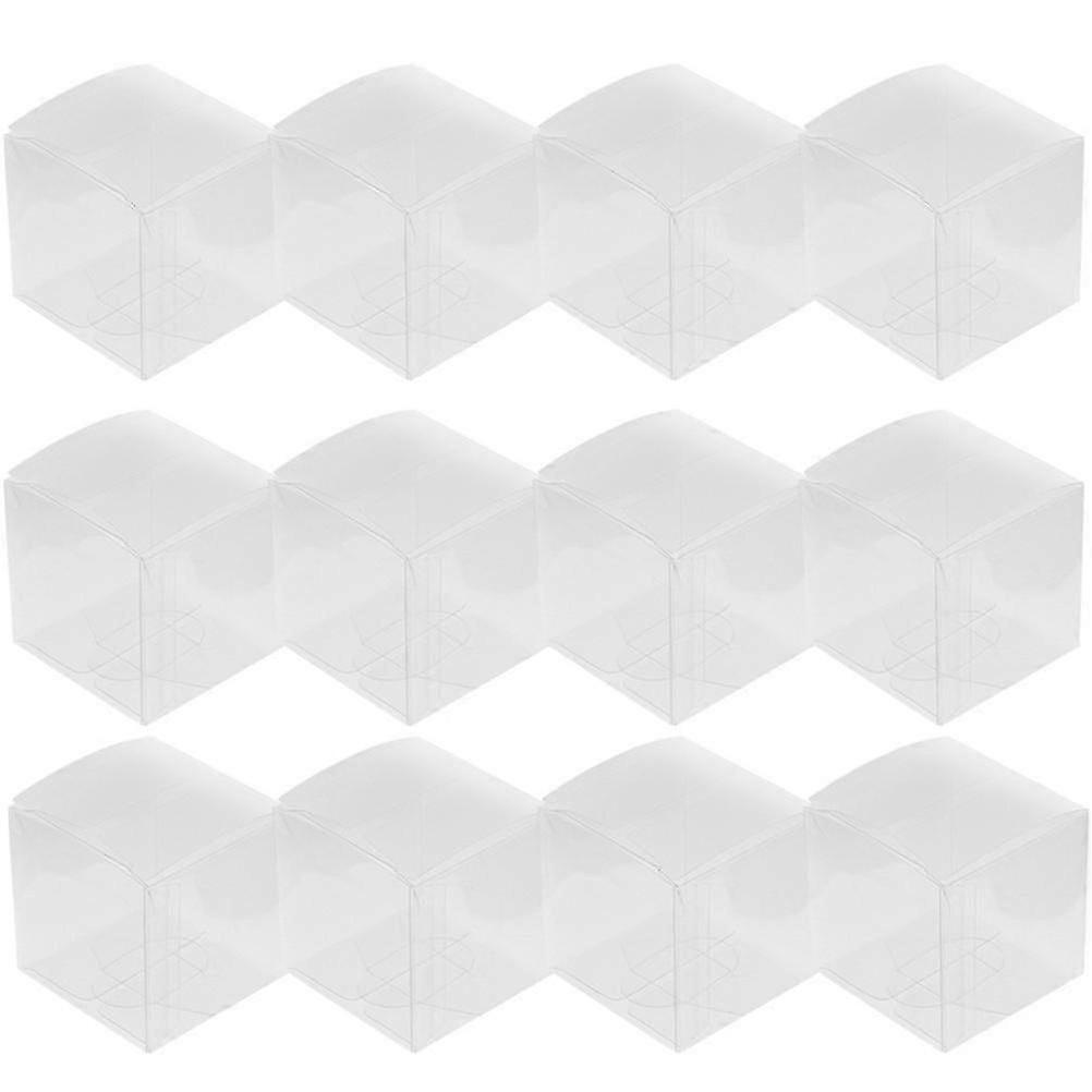 Transparent Clear Candy Boxes Small Goodie Boxes for Packaging Use 20Pcs