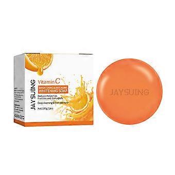 Jaysuing Vitamin C Anti-Wrinkle Brightening Soap - Cleanses, brightens, and evens skin tone.