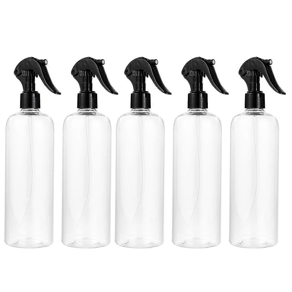 Spray Bottle Mist Plastic Spray Bottle for Storage 5Sets 500Ml Refillable Atomizer