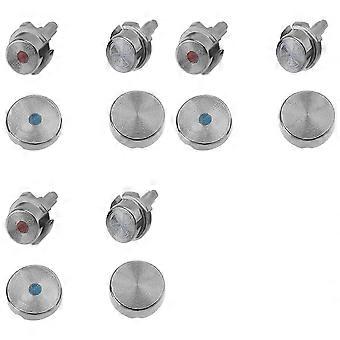 3 botones de control para secador de pelo, botón de aire frío de repuesto, compatibles con secadores de pelo HD01, HD02, HD03, HD04 y HD08.