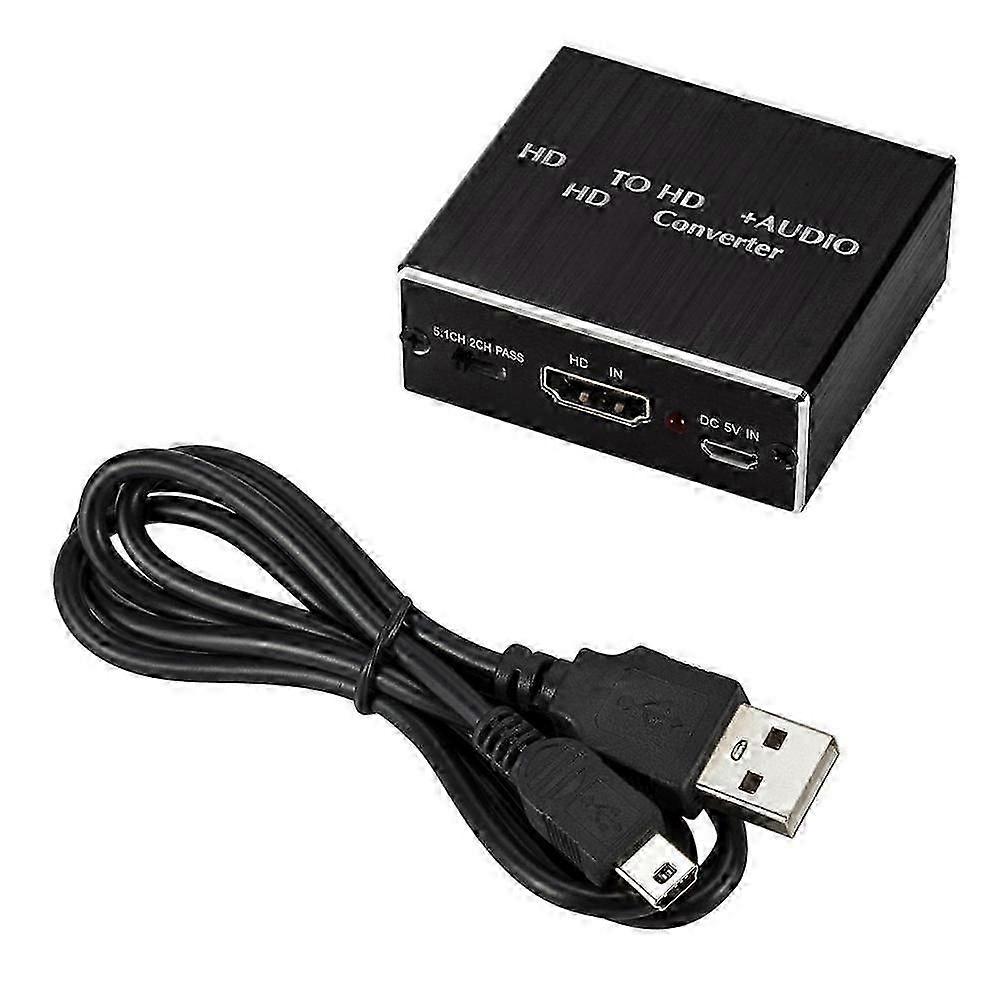 Audio extractor, HDMI-compatible audio splitter, 4Kx2K3D surround audio