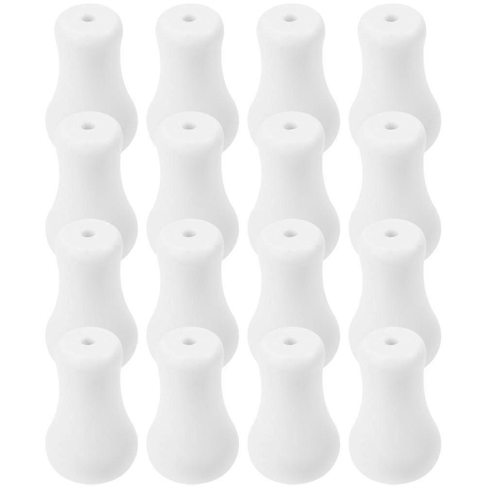 Wooden Blind Pull Cord Knobs compatible with Curtain Hanging Pulls 32Pcs