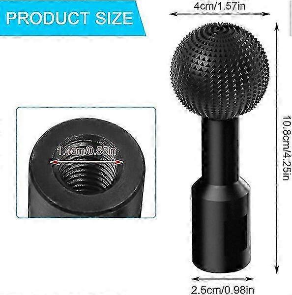 Ball angle grinder, 14mm, ultra-thick layer to remove workpiece leaving smooth surface