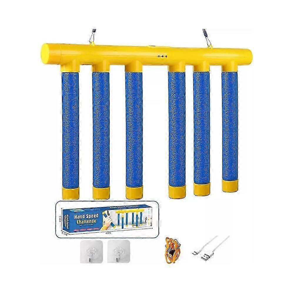 Reflex Challenge Game, Falling Sticks Game, Hand Eye Coordination Training