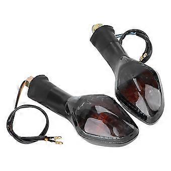 2pcs Motorcycle Turn Signal Light Front Indicator Blinker Replacement for CB500X CB1300 NC700 2013?2020Black