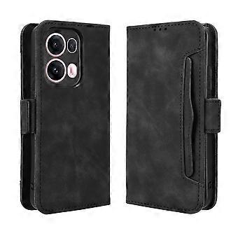 Compatible With OPPO Reno 13 Pro 5G Kickstand Protective Wallet case with Credit Card Holder,Flip PU Leather Shockproof Cover
