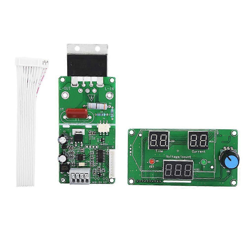 Spot Welder Time Control Module Digital Display Controller Board (100A)
