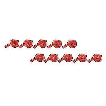 6.5x3x2.5cm Random Color Toy Weapon & Gadget Accessories 12 Pcs Bar Party Glowing Whistles For Cheer
