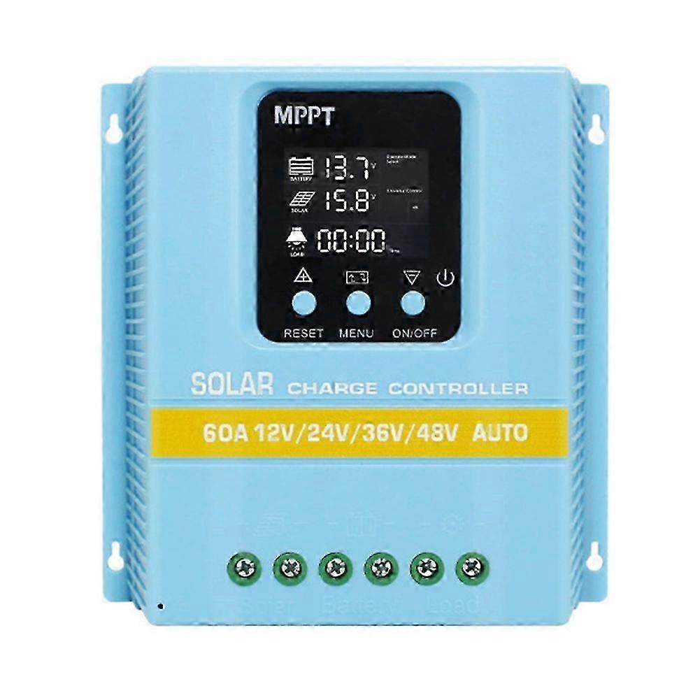 MPPT Solar Charging Controller 12V 24V 36V 48V Automatic Identification 60A