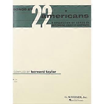 Sanger av 22 amerikanere: Lav stemme piano