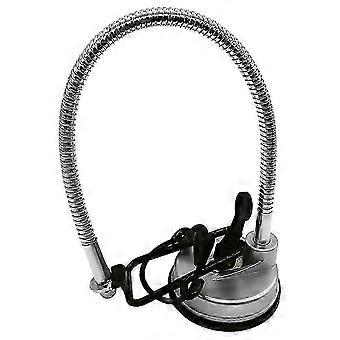 Verstellbarer Haartrocknerhalter Freisprecheinrichtung Ablagegestell Badezimmer Wohnzimmer Silber 28,2x20cm Starke Ladekapazität 1Pcs