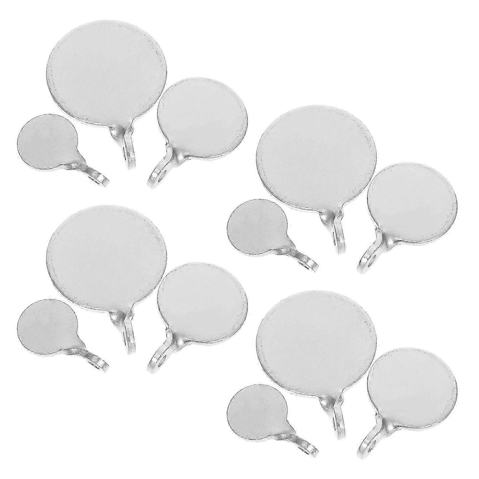 12Pcs Metal Targets for Training Practice Small Hanging Tools