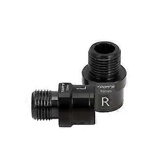 16mm/20mm Bike Pedal Extenders Cr-Mo Spacers for MTB Road Joint Protection