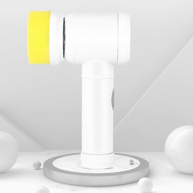 Electric Spin Scrubber with 3 Replaceable Brush Heads, Power Portable Cordless Rechargeable Cleaning