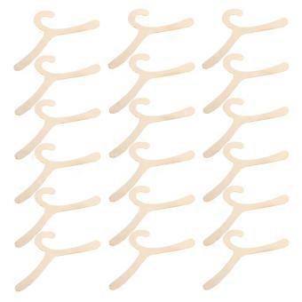 Pet Clothes Organizer Plastic Hangers for Dog and Cat Clothing 20Pcs