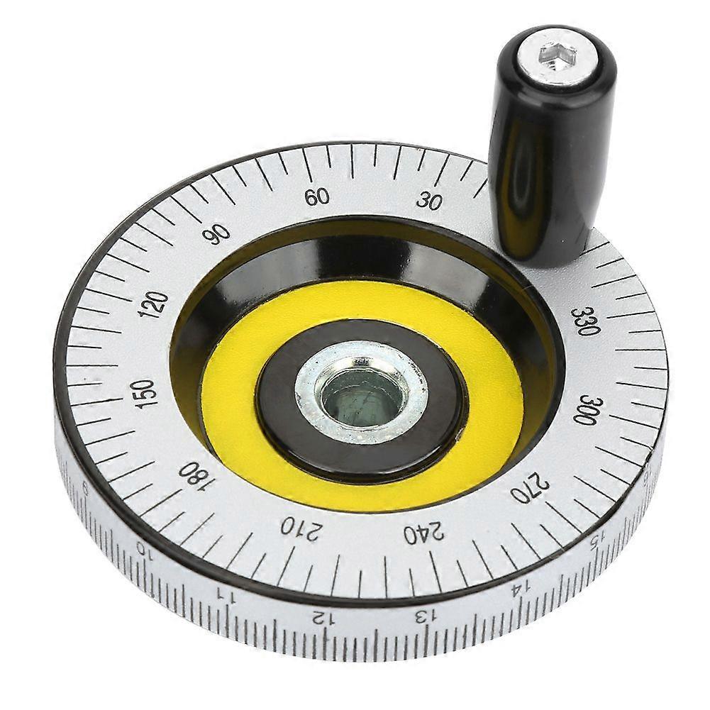 1pcs 80mm Solid Bakelite Hand Wheel Scale Handwheel Machinery Accessaries