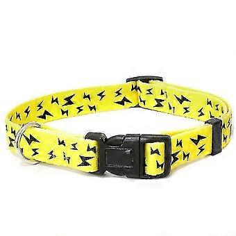 Animal Themed Dog Collars Are Made Of Soft Twill Fabric.