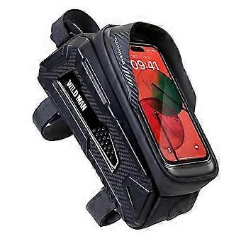 1L Touchscreen Hard Shell Bike Front Bag