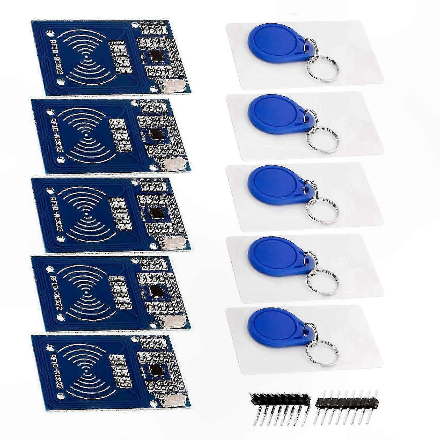 13.56 MHz RFID Module with Reader, Chip & Card - SPI Interface for Arduino Projects & Electronics Development