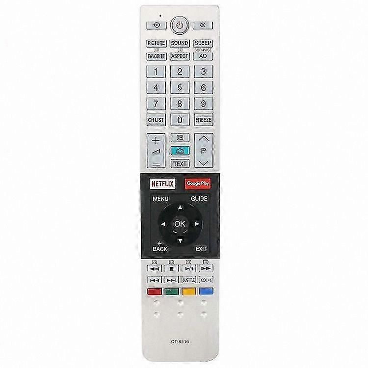 Ergonomic TV Remote Control Replacement for Toshiba-Compatible Devices